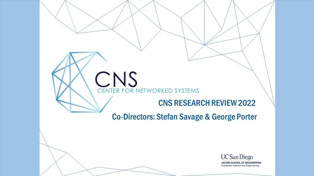 CNS News Archive – Center For Networked Systems